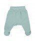 Joggings con pies Pastel Green - 1