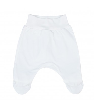 Joggings con pies White Ivory - 1