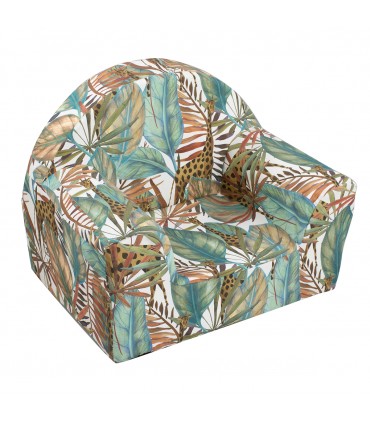 Sillón infantil de relax antimanchas y antideslizante Safari - 2