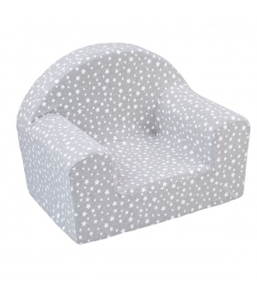 Sillón infantil de relax antideslizante White Star - 2