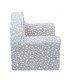 Sillón infantil de relax antideslizante White Star - 3