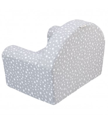 Sillón infantil de relax antideslizante White Star - 5