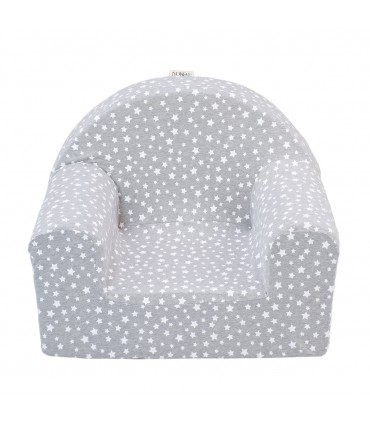 Sillón infantil de relax antideslizante White Star - 1
