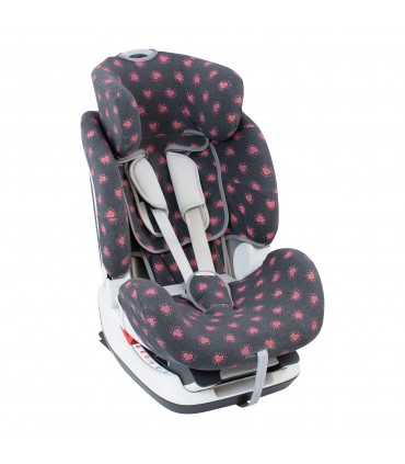 Chicco Seat Up 012 y Youniverse - Vista 3/4 Fluor Heart