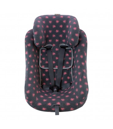 Joie Spin 360 y Nuna Rebl - Vista frontal abierto Flour Heart