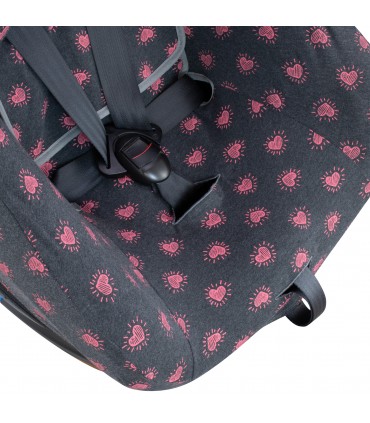 Joie Spin 360 y Nuna Rebl - Detalle Inferior Flour Heart