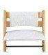 Set 3 cojines evolutivos para trona Stokke Tripp Trapp - Vista Frontal Sin Soporte de espalda Bloom