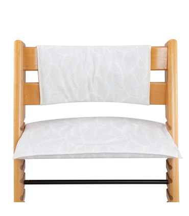 Set 3 cojines evolutivos para trona Stokke Tripp Trapp - Vista Frontal Sin Soporte de espalda Bloom