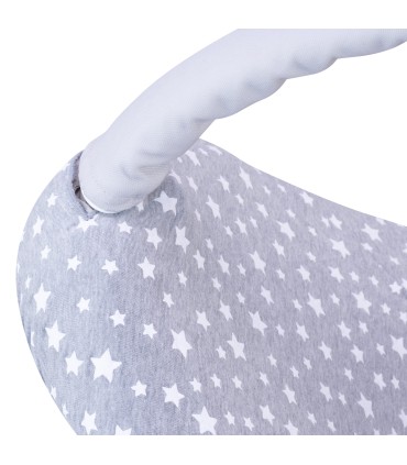 Funda para hamaca Mamaroo 4moms White Star - Detalle Ojales Superiores