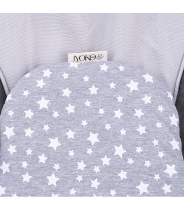 Cojín Reductor para hamaca Mamaroo 4moms White Star - Detalle parte superior