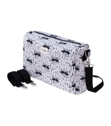 Bolso para cochecito de punto con anclajes - 49