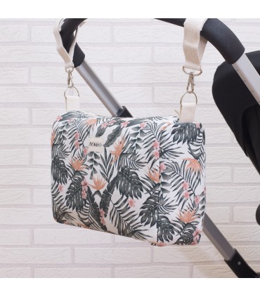 Bolso para cochecito de punto con anclajes - 65