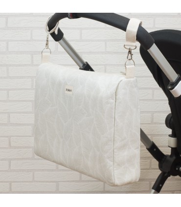 Bolso para cochecito de punto con anclajes - 76