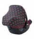 Maxi cosi Pebble y Bebe confort - Vista 3/4 trasera Fluor Heart