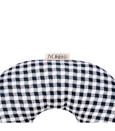 Almohada de viaje - Detalle etiqueta Vichy