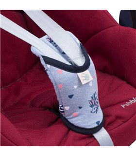 Vista lateral do pico