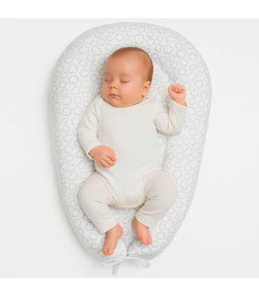 Nido para bebé Muselina Blue Clouds  - 2