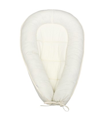 Nido para bebé Muselina Blue Dots  - 1