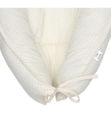 Nido para bebé Muselina Blue Dots  - 3
