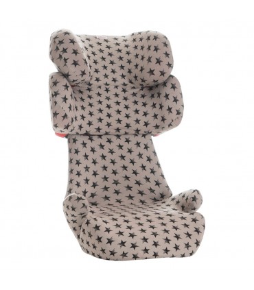 Cybex Solution X - Vista 3/4 desplegada Dark Sky