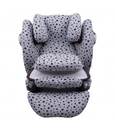 Cybex Pallas M-Fix y S-Fix - Vista frontal Black Star