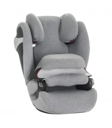Cybex Pallas M-Fix y S-Fix - Vista 3/4 Stone Grey
