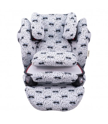 Cybex Pallas M-Fix y S-Fix - Vista frontal Racoon Town