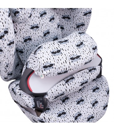 Cybex Pallas M-Fix y S-Fix - Detalle 3/4 Racoon Town