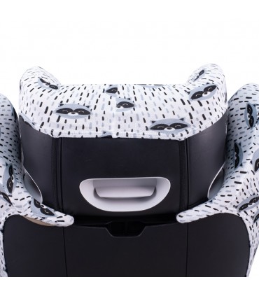 Cybex Pallas M-Fix y S-Fix - Vista trasera Racoon Town