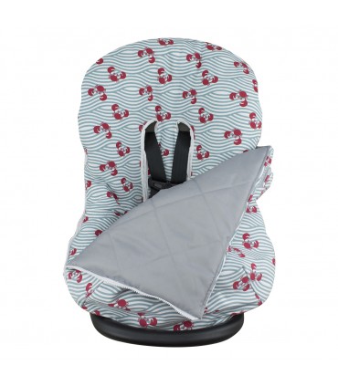 Vista frontal abierto Crabby