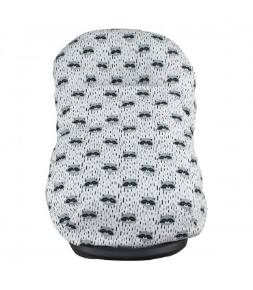 Vista frontal cerrado Racoon Town