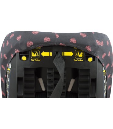 Bebe Confort Milofix - Vista trasera Fluor Heart