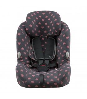 Bebe Confort Milofix - Frontal desplegada Fluor Heart