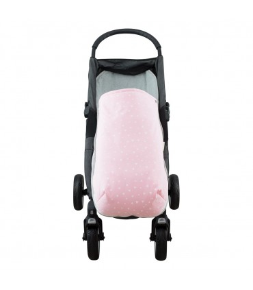 vista frontal desplegado Pink Sparkles