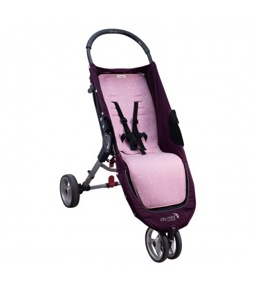 Jogger City mini y Joolz - Vista 3/4 Pink Sparkles