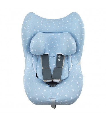 Cybex Sirona M2 y Gb Vaya I size - Vista frontal Blue Sparkles