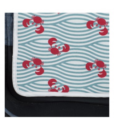 cochecito gemelar - Detalle estampado Crabby