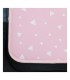 cochecito gemelar - Detalle estampado Pink sparkles