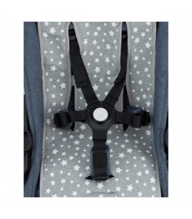 cochecito gemelar - Ojal para correas de seguridad White star 