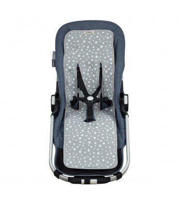 cochecito gemelar - Detalle ojal White star 