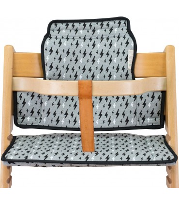 Stokke Tripp trapp - Frontal desplegada Black Rayo