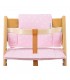 Stokke Tripp trapp - Vista frontal con retenedor Pink Sparkles
