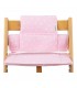 Stokke Tripp trapp - Vista frontal sin retenedor Pink Sparkles
