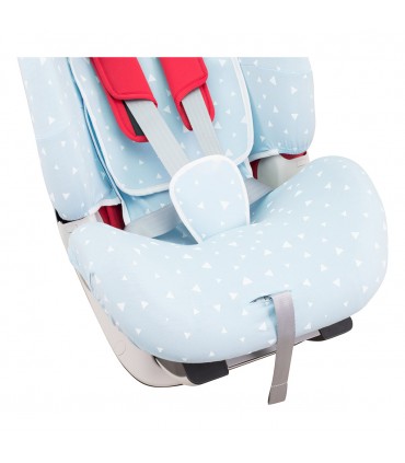 Chicco Seat Up 012 y Youniverse - Detalle inferior Blue Sparkles