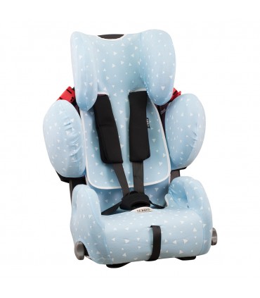  Recaro Young Sport Hero - Vista 3/4 Blue Sparkles