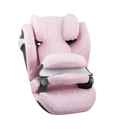 Cybex Pallas M-Fix y S-Fix - Vista 3/4 Pink Sparkles