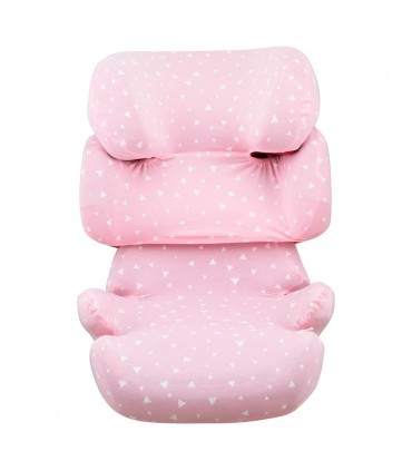 Cybex Solution X - Vista frontal Pink Sparkles