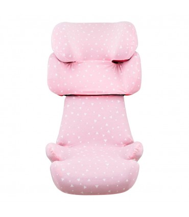 Cybex Solution X - Frontal desplegada Pink Sparkles