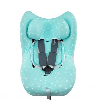 Cybex Sirona M2 y Gb Vaya I size - Frontal desplegada Mint Sparkles