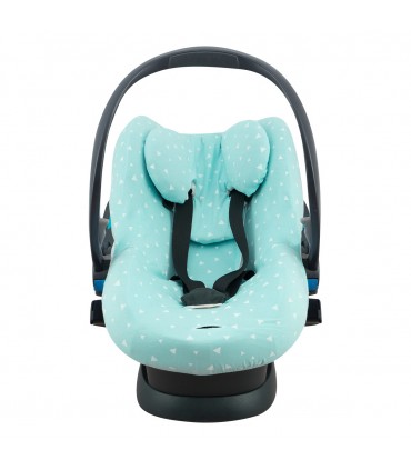 besafe izi sleep - Vista frontal Mint Sparkles